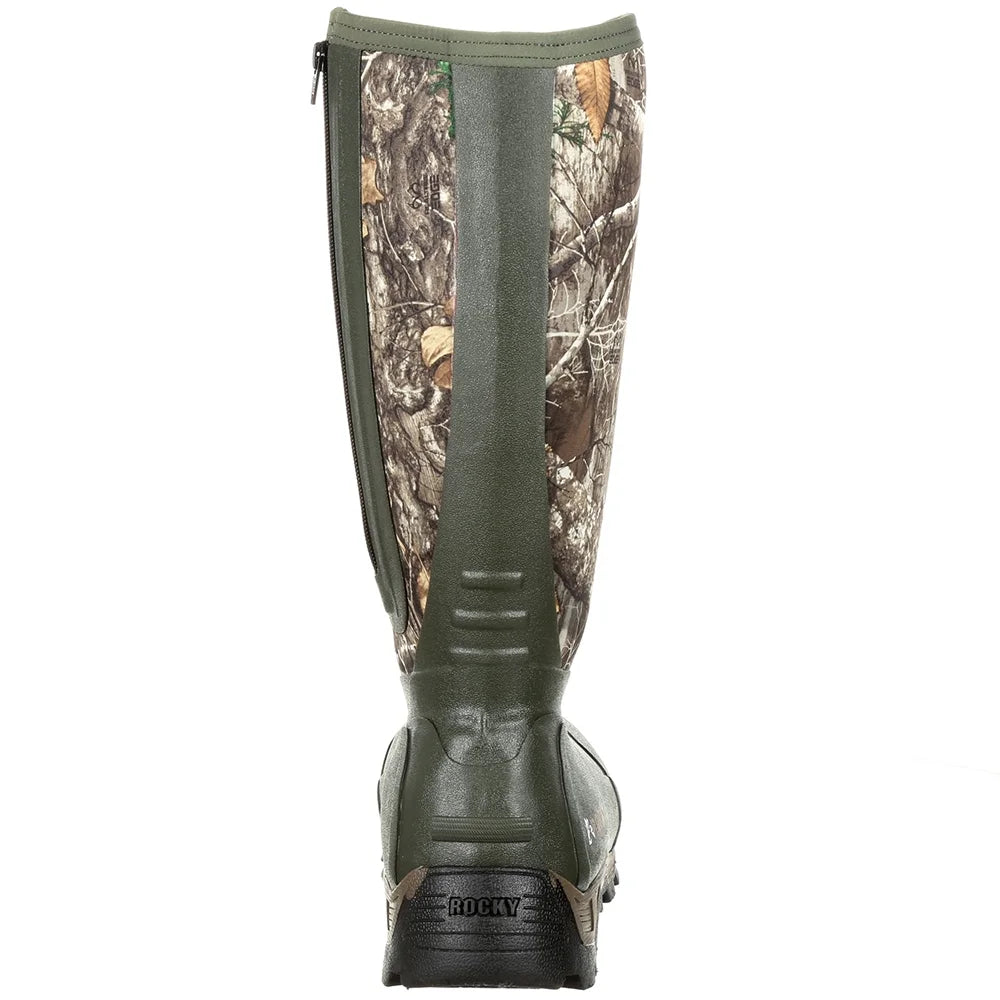 Rocky Mens Sport Pro 16 Inch Rubber Insulated Liquid Outdoor Casual Boots Mid Calf