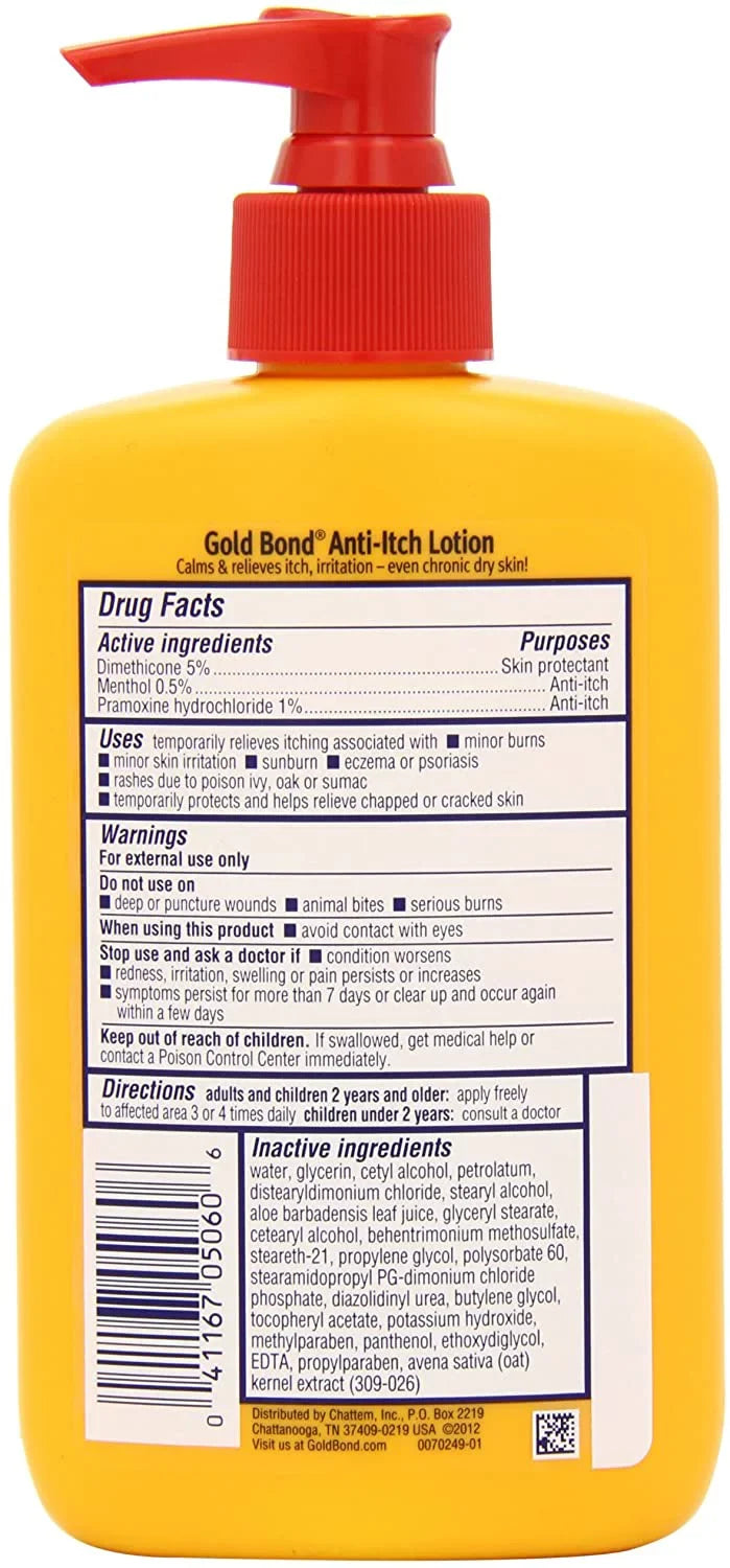 Gold Bond Anti-Itch Lotion 5.50 oz (Pack of 3)