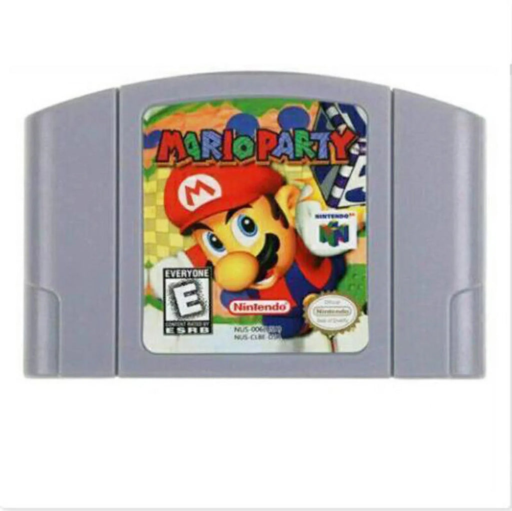 Mario Kart 64 Smash Bros Party 1 2 3 GoldenEye 007 Video Game For Nintendo N64
