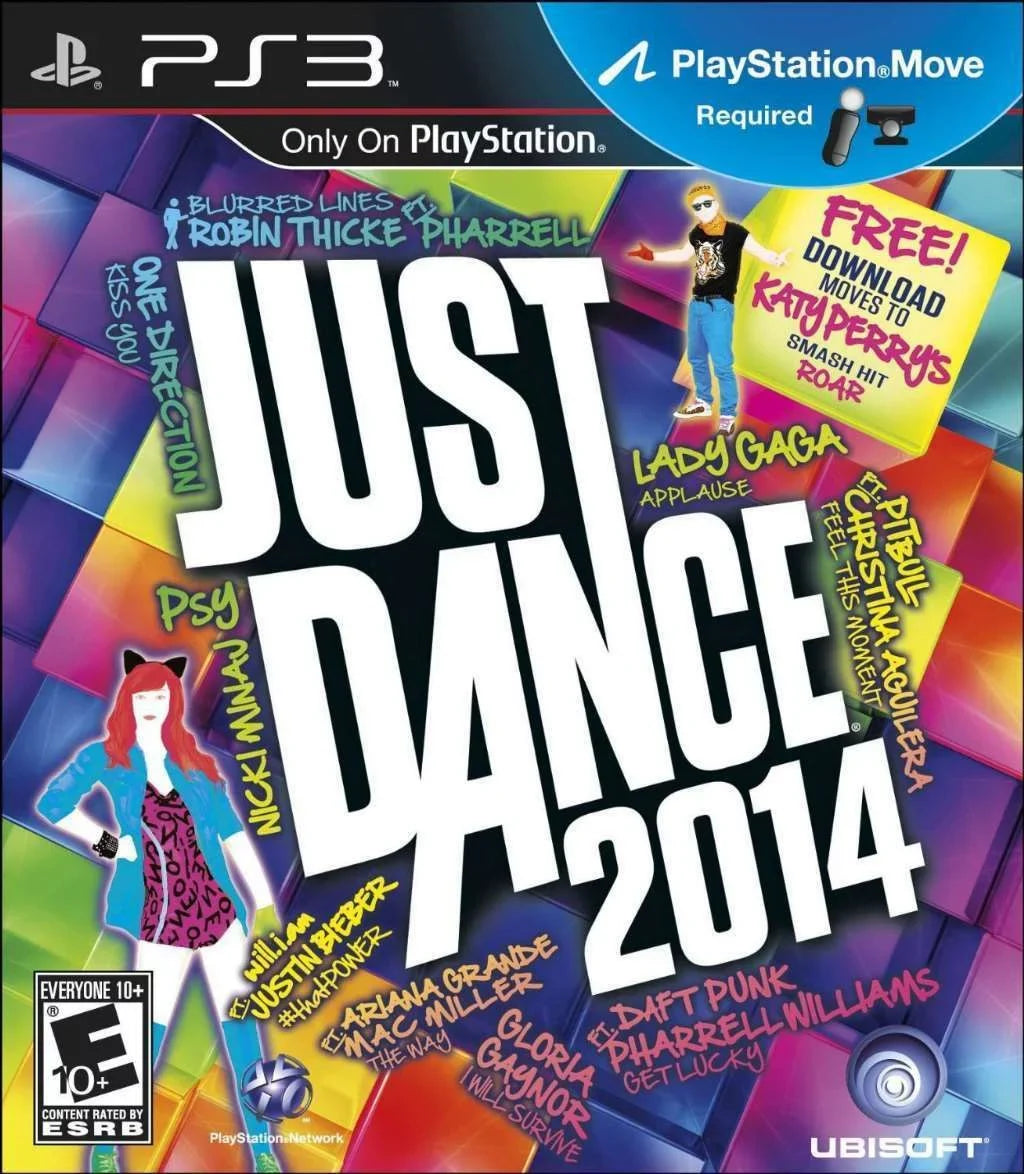 Just Dance 2014 (PlayStation Move) PS3 (Brand New Factory Sealed US Version)