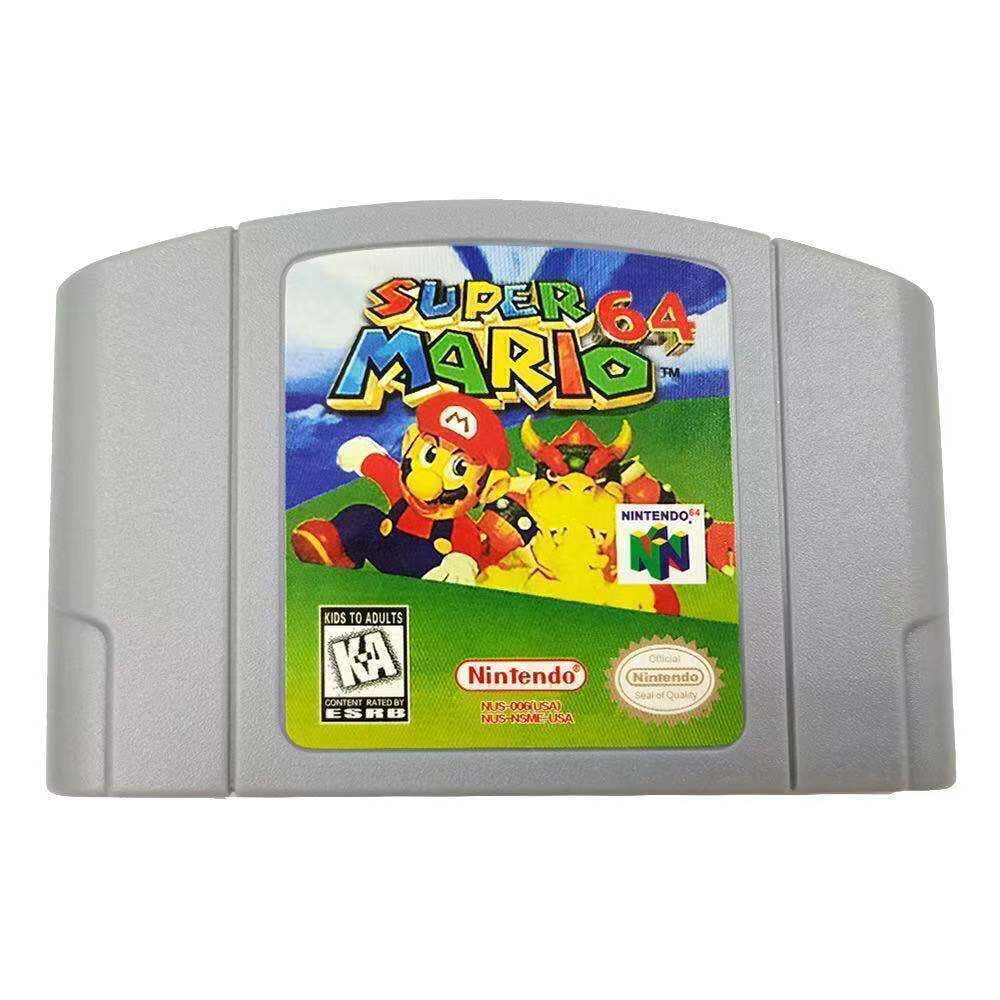 Mario Kart 64 Smash Bros Party 1 2 3 GoldenEye 007 Video Game For Nintendo N64