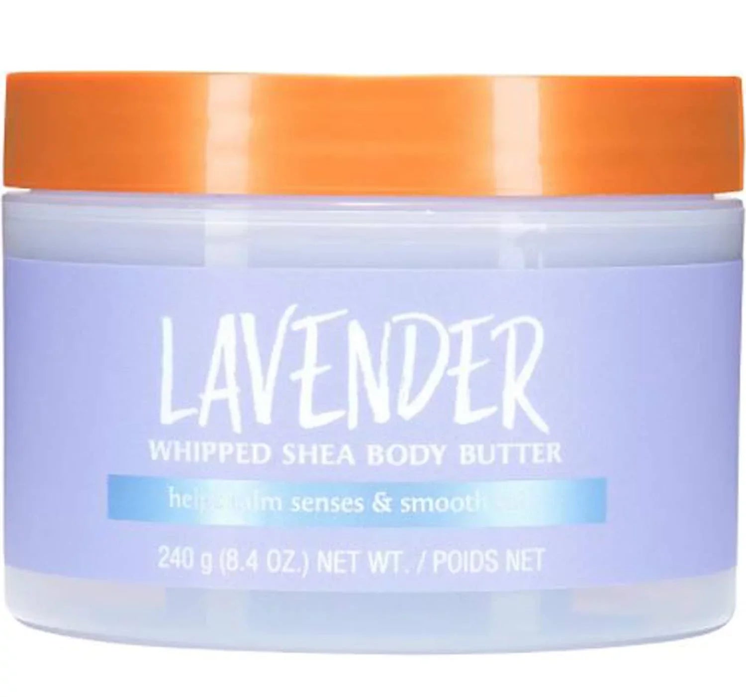 Tree Hut Lavender Whipped Shea Body Butter 8.4 Oz! Formulated With Real Sugar, Certified Shea Butter And Lavender Oi! Body Lotion That Leaves Skin Feeling Soft & Smooth! (Lavender Lotion) (One Pack) (
