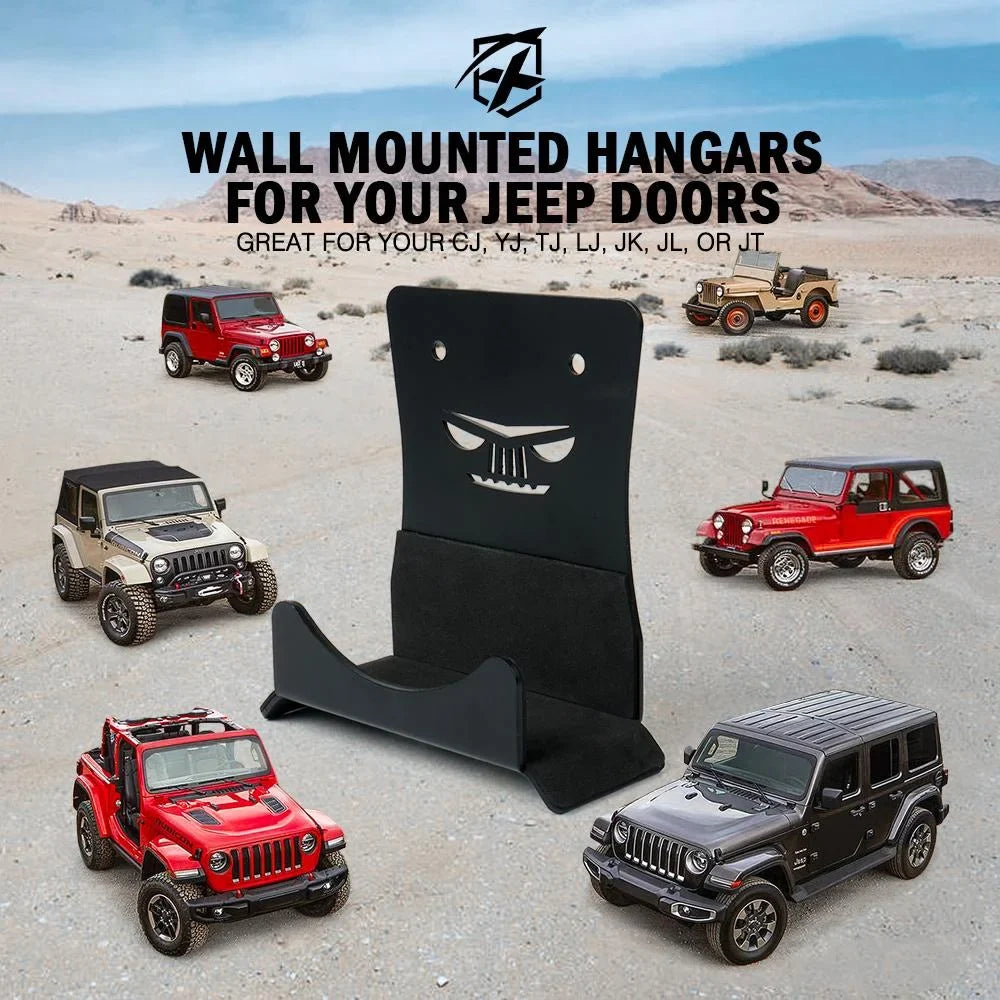 Xprite Wall Mount Storage Hanger for 1956-2020 Jeep Wrangler CJ YJ TJ LJ JK JL JT