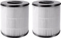 Nispira 4-in-1 True HEPA Filter Replacement Compatible with Morpilot Keenstone Air Purifier Part APF-1, 2 Pack