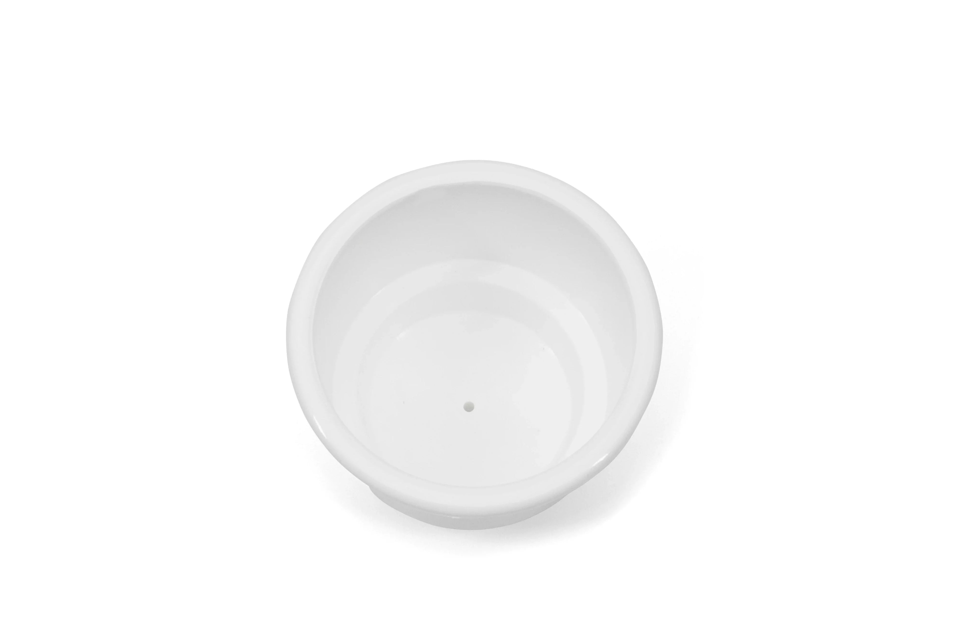 Red Hound Auto 10 Cup Holders Plastic Pocket Recessed Insert Universal with Drain for Boat RV Car Truck Marine Pontoon Motorhome Camper Drop In White 3-1/2 Inch I.D. & 4-1/8 Inch O.D.