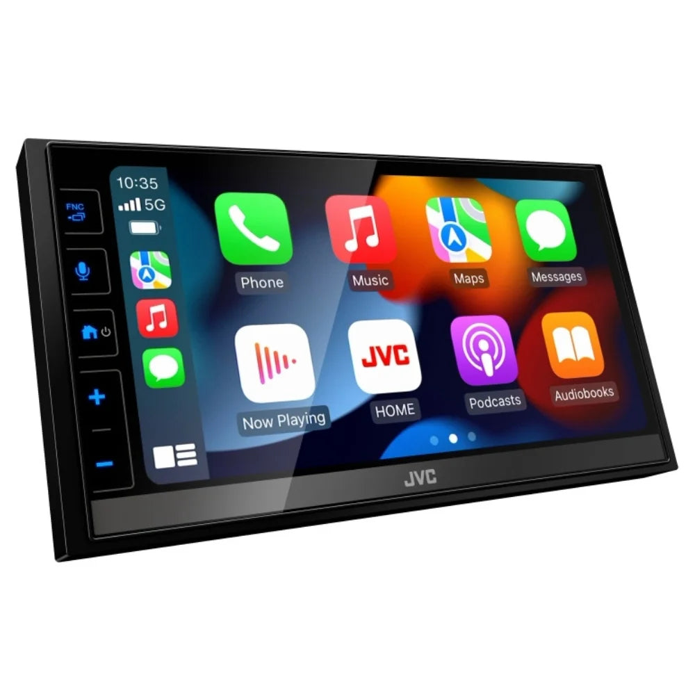New JVC KW-M785BW 6.8" Shallow-Chassis Multimedia Receiver with Backup Camera