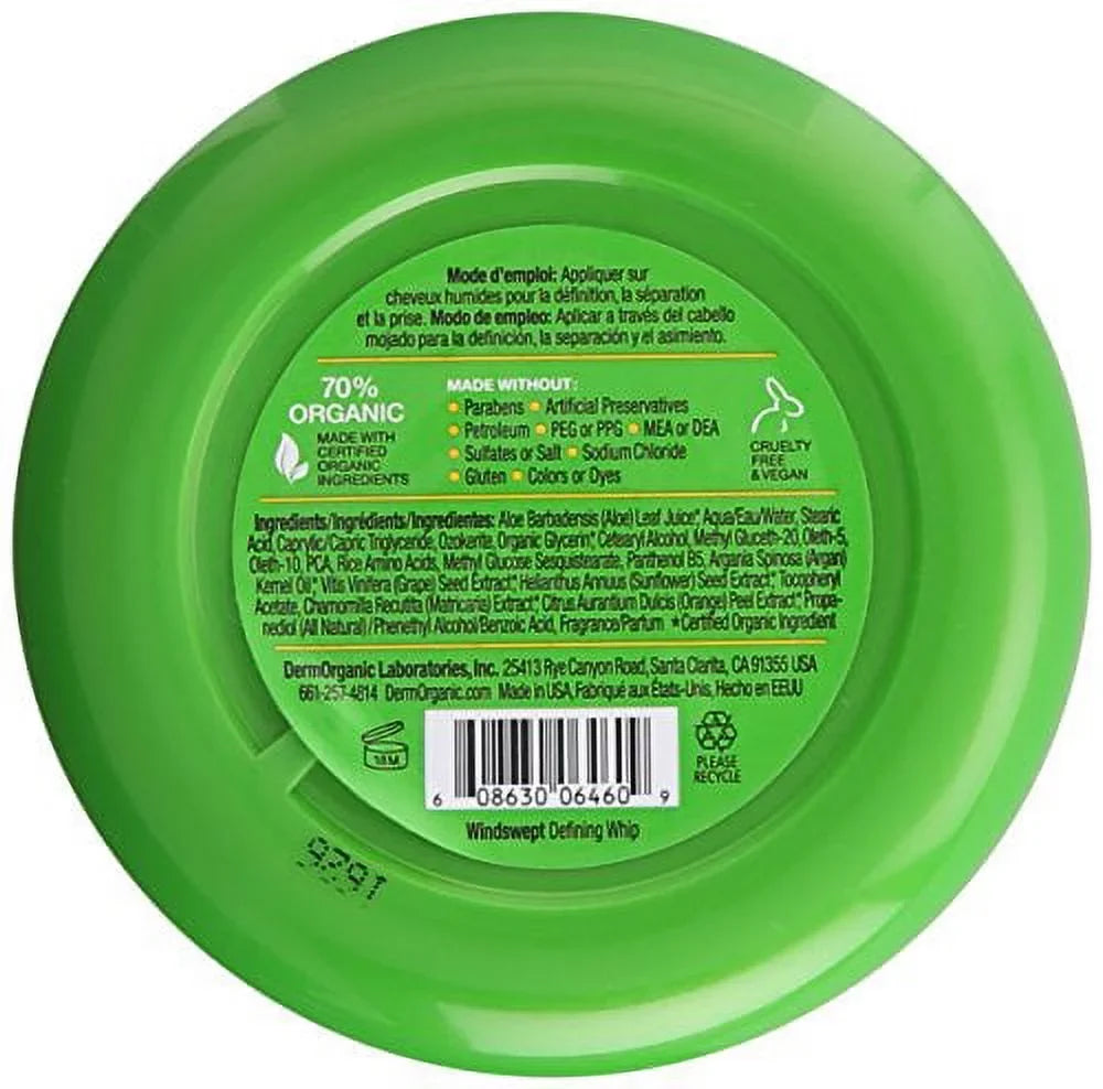 DermOrganic Windswept Defining Whip 5.1oz