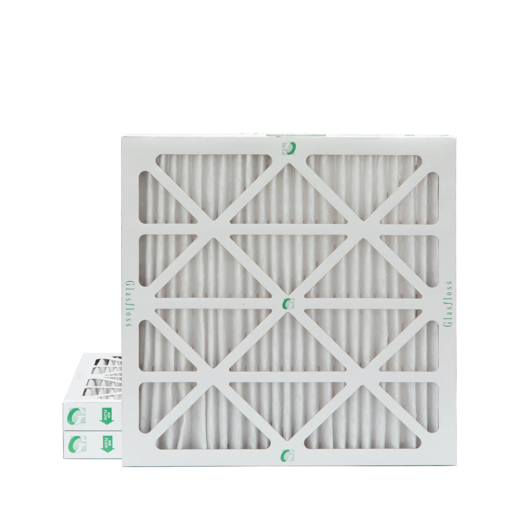 3 Pack of 12x12x2 MERV 13 Pleated 2" Inch Air Filters by Glasfloss. Actual Size: 11-1/2 x 11-1/2 x 1-3/4
