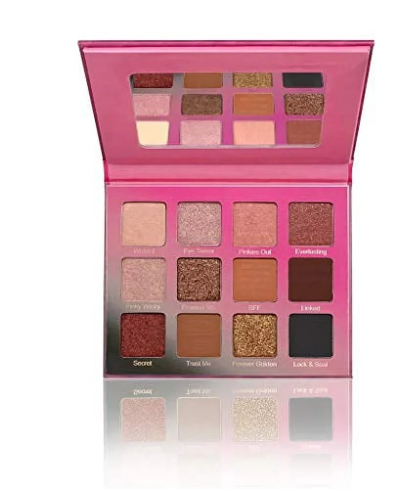 Violet Voss Eye Pinky Promise 12 Color Eye Shadow and Pressed Pigment Palette 15.6g/.55 oz