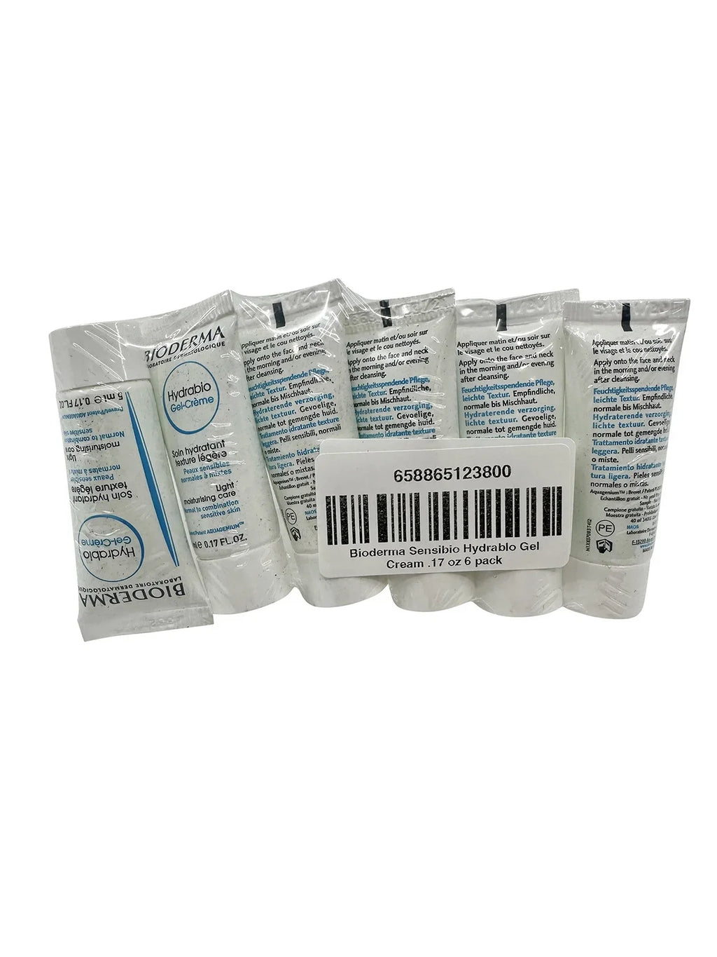 Bioderma Sensibio Hydrablo Gel Cream Sensitive Skin .17 oz 6 Pack