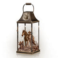 The Bradford Exchange Justice Personified John Wayne Hollywood Luminary Lantern Collection 9 to 10-inches