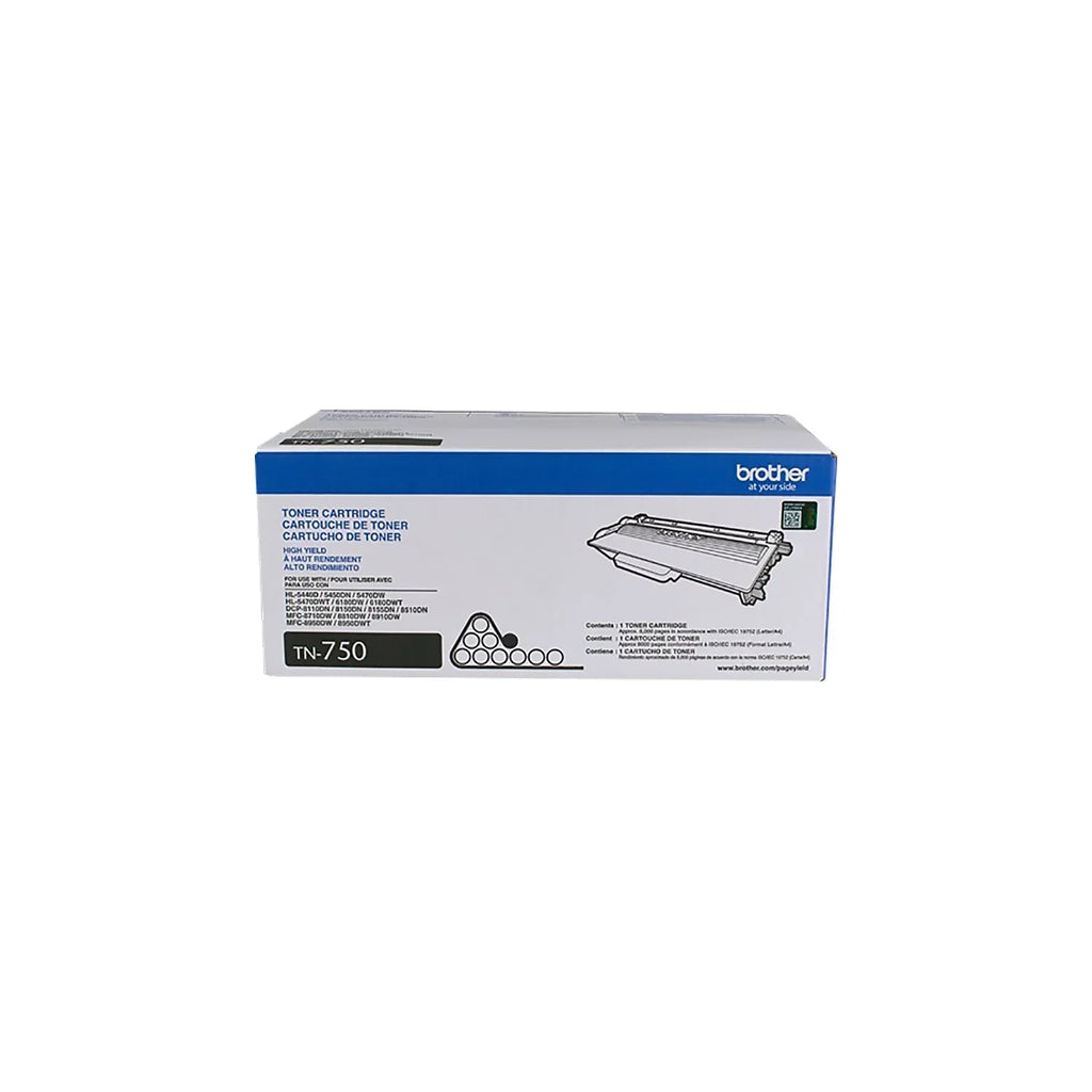 Brother Genuine High-yield Black Printer Toner Cartridge, TN7502PK
