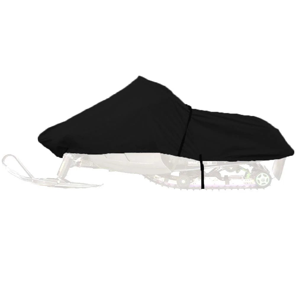 200 Denier Storage Snowmobile Cover Compatible for the 2005-2007 Ski Doo Bombardier Model GSX FAN 550 Snowmachine Sled. All Black.