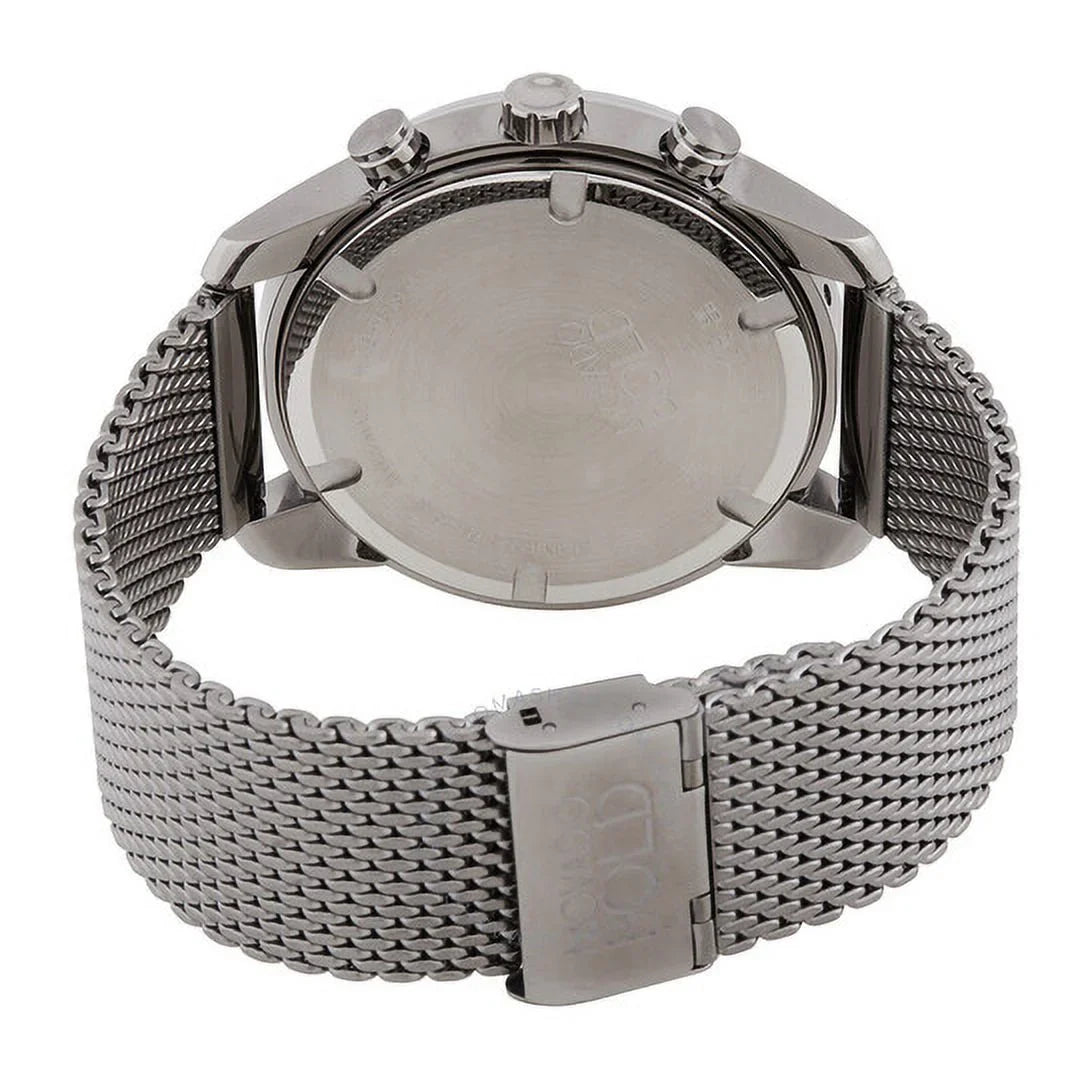 MOVADO BOLD 3600910 VERSO GREY CHRONOGRAPH DIAL GREY MESH BAND MENS WATCH