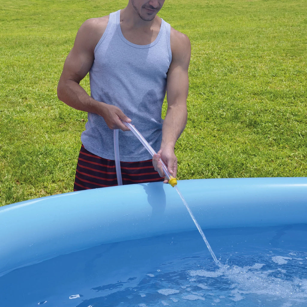 JLeisure 10' x 30" Prompt Set Inflatable Pool w/Clean Plus Filter Pump