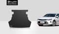 ToughPRO - Trunk Mat Compatible with TOYOTA Camry - All Weather Heavy Duty (Made in USA) - Black Rubber - 2013