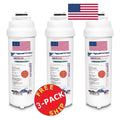 AFC Brand , Fluid Fountain Filter , Model # AFC-EWH-3000 , Compatible with Fluid HVR8HDBL - 3 Filters - Made in U.S.A.
