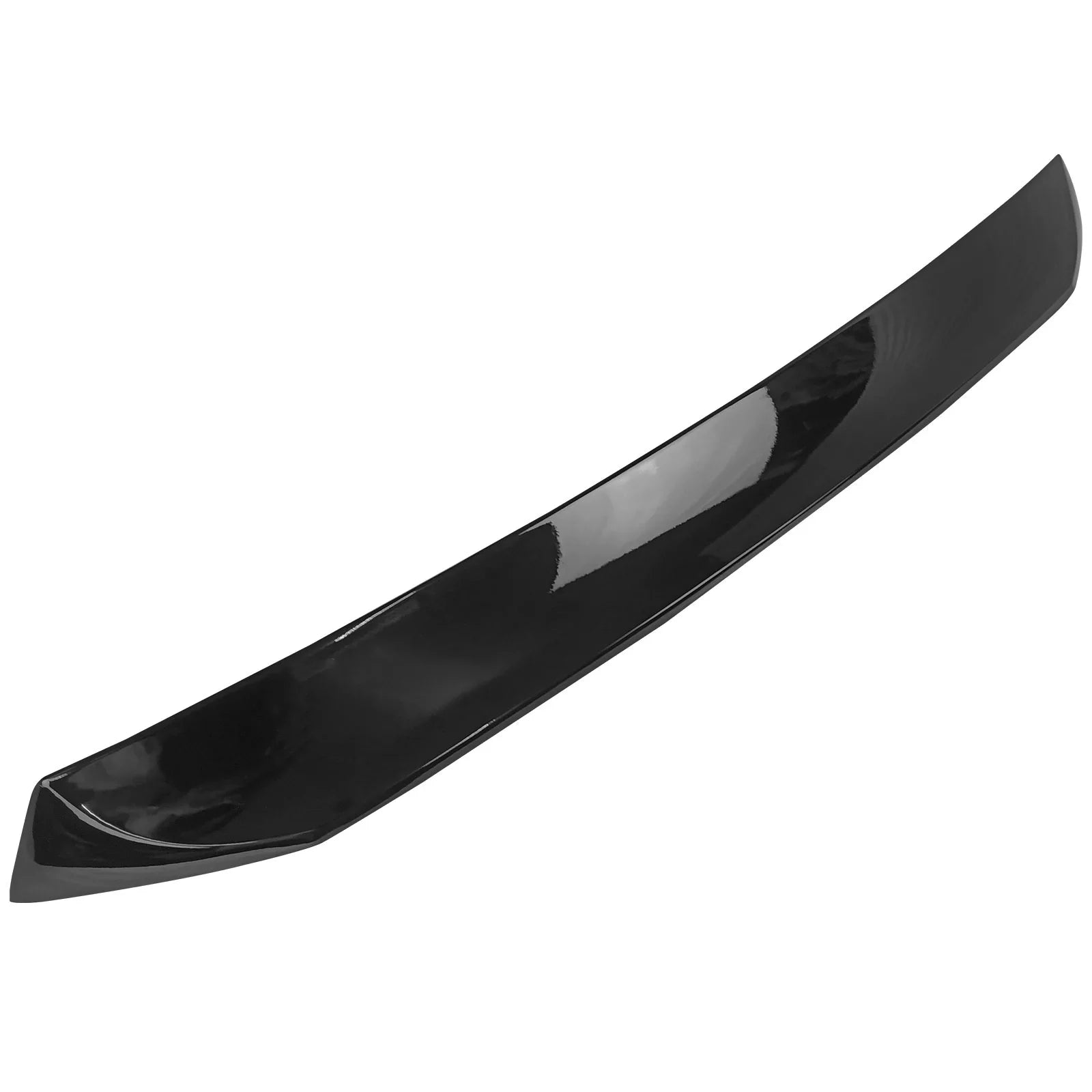 Ikon Motorsports Roof + Trunk Spoiler Compatible With 2022-2023 Subaru BRZ Toyota GR86, Painted D4S Crystal Black Silica/Raven Pearl ABS IKON Style Rear Window Visor Wing + TRD Style Trunk Spoiler