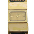 Pre-Owned HERMES Location Watch Cloisonné LO1.201 Gold Plated Swiss Made Green Quartz Analog Display Dial Ladies (Fair)