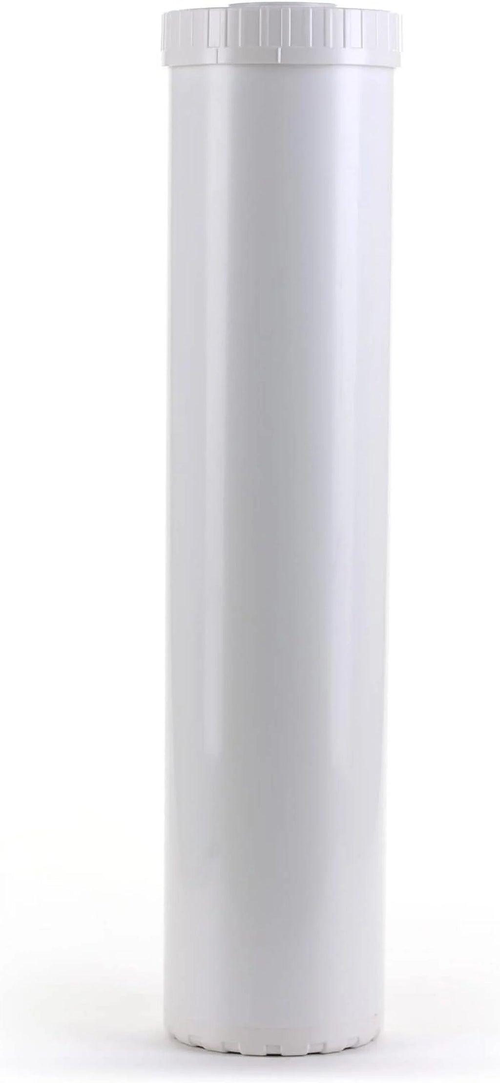 White Empty Liquid Filter Cartridge Tough Construction For Pre Post, Fits Standard Housings 4.5 X 20