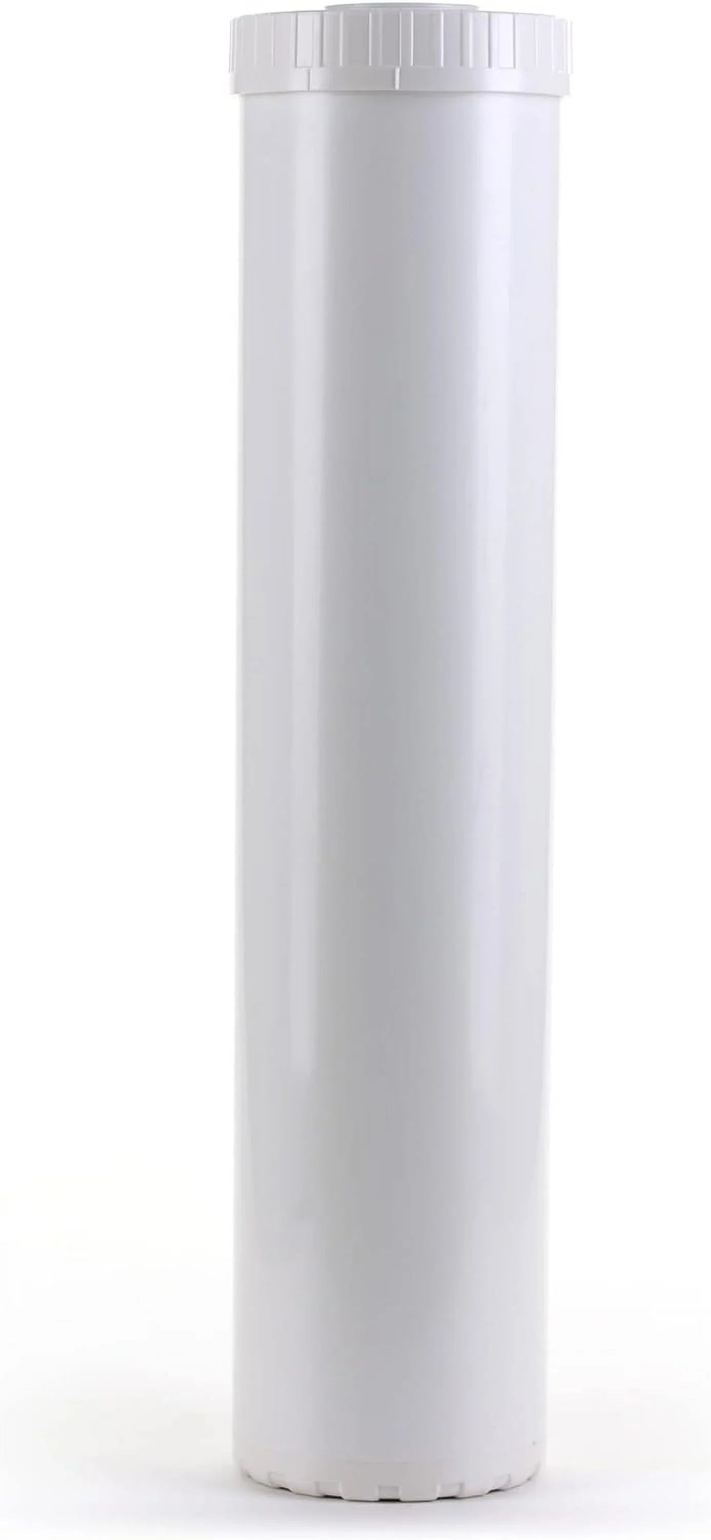 White Empty Liquid Filter Cartridge Tough Construction For Pre Post, Fits Standard Housings 4.5 X 20