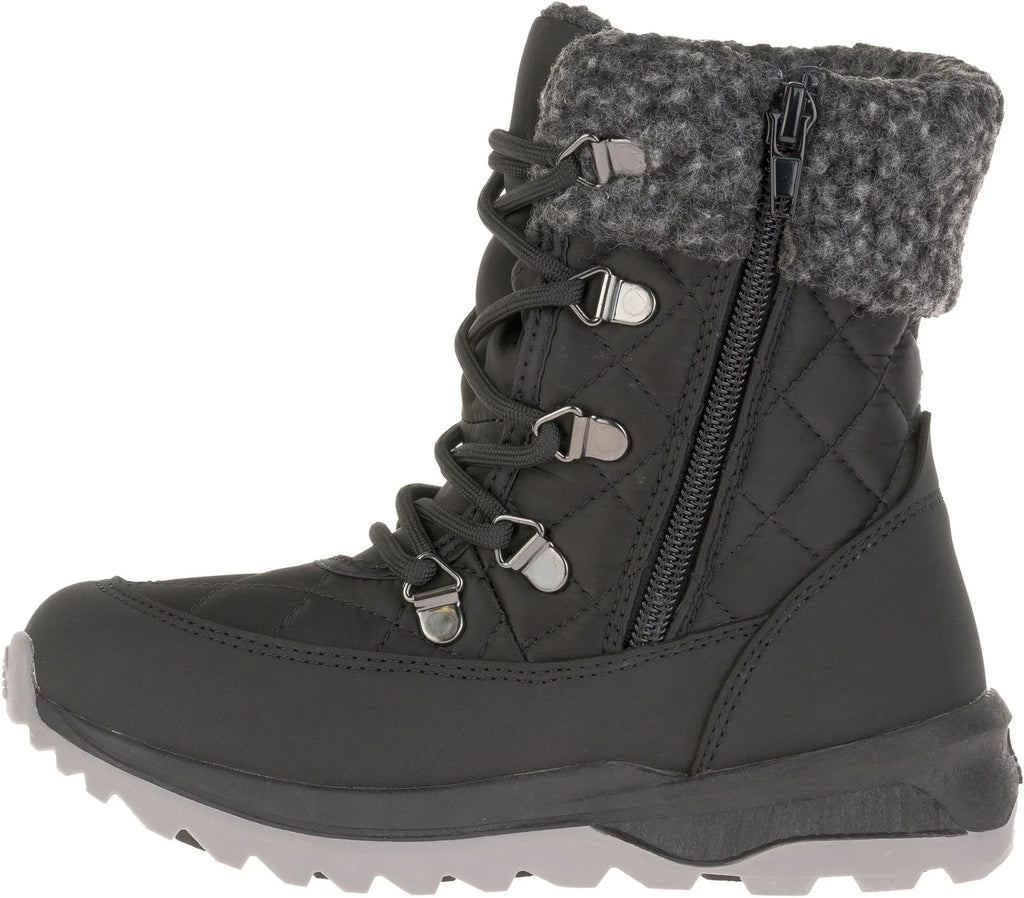 Kamik Libra big kids Winter Liquid Boots black Size 3 youth New in box