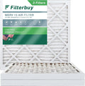 Filterbuy 12x12x2 MERV 13 Pleated HVAC AC Furnace Air Filters (3-Pack)