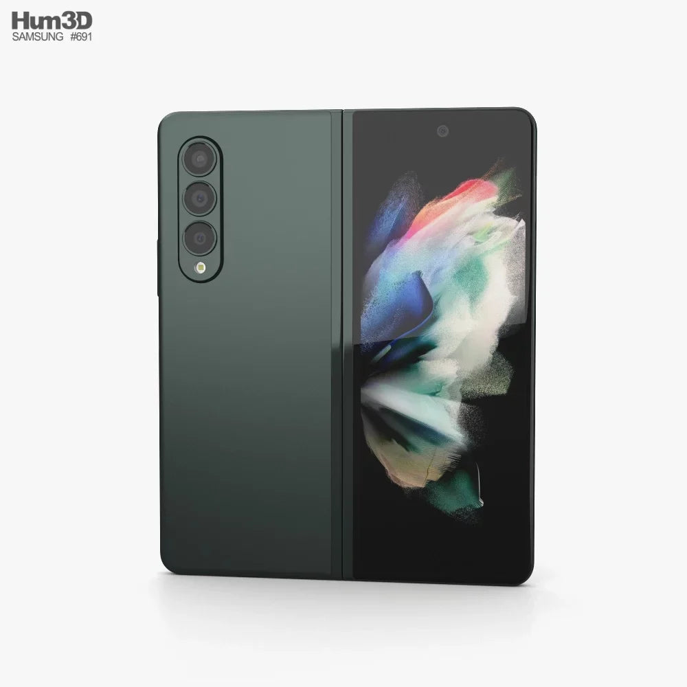 Galaxy Z Fold 3 5G F926U 256GB Green Verizon Locked Smartphone - Like New Condition