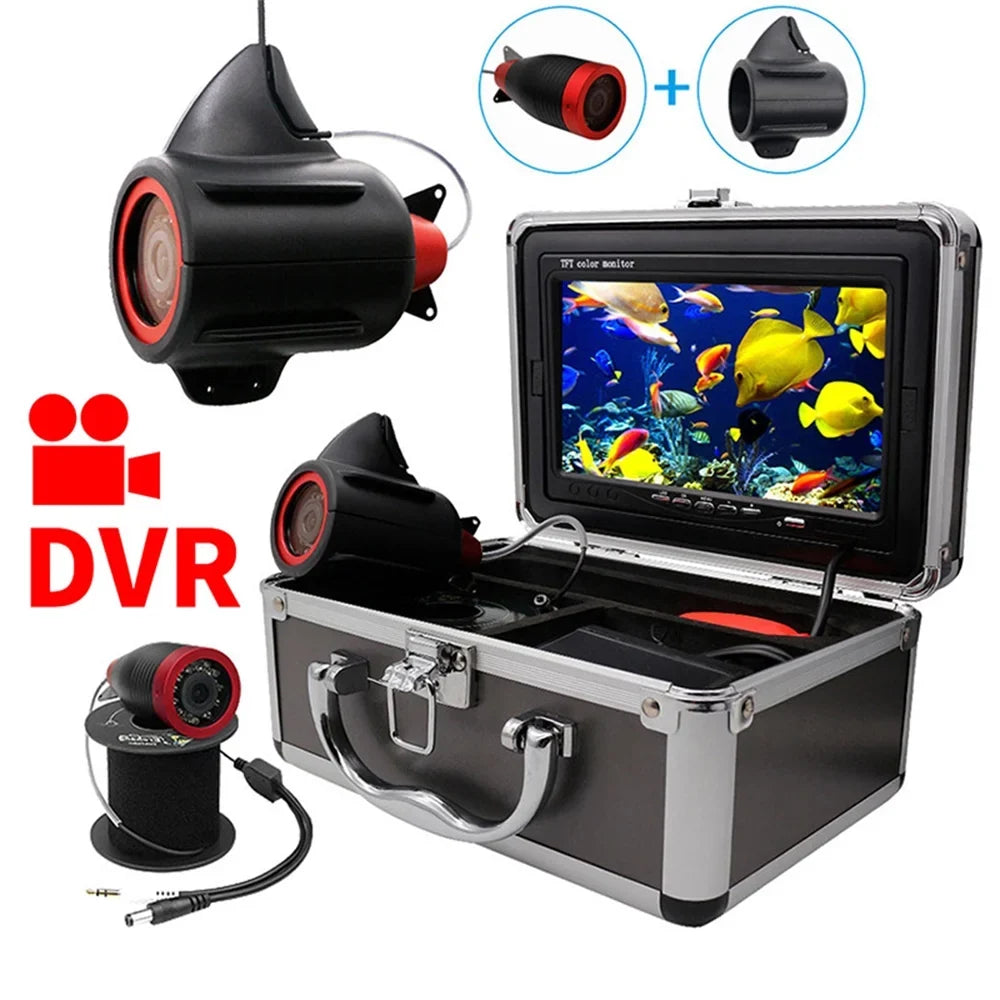 Erchang 7 Inch DVR Liquid Fishing Camera Portable Video Fish Finder for Lake Sea Fishing
