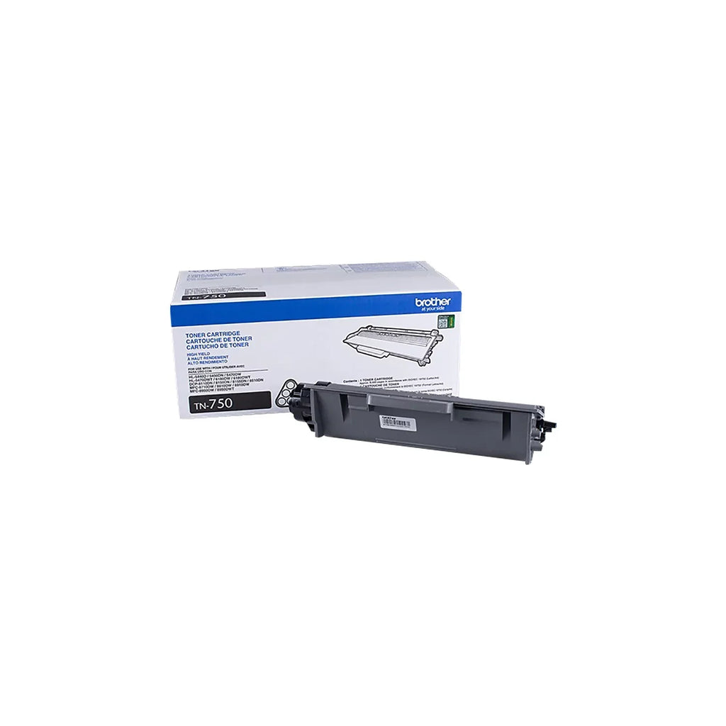 Brother Genuine High-yield Black Printer Toner Cartridge, TN7502PK