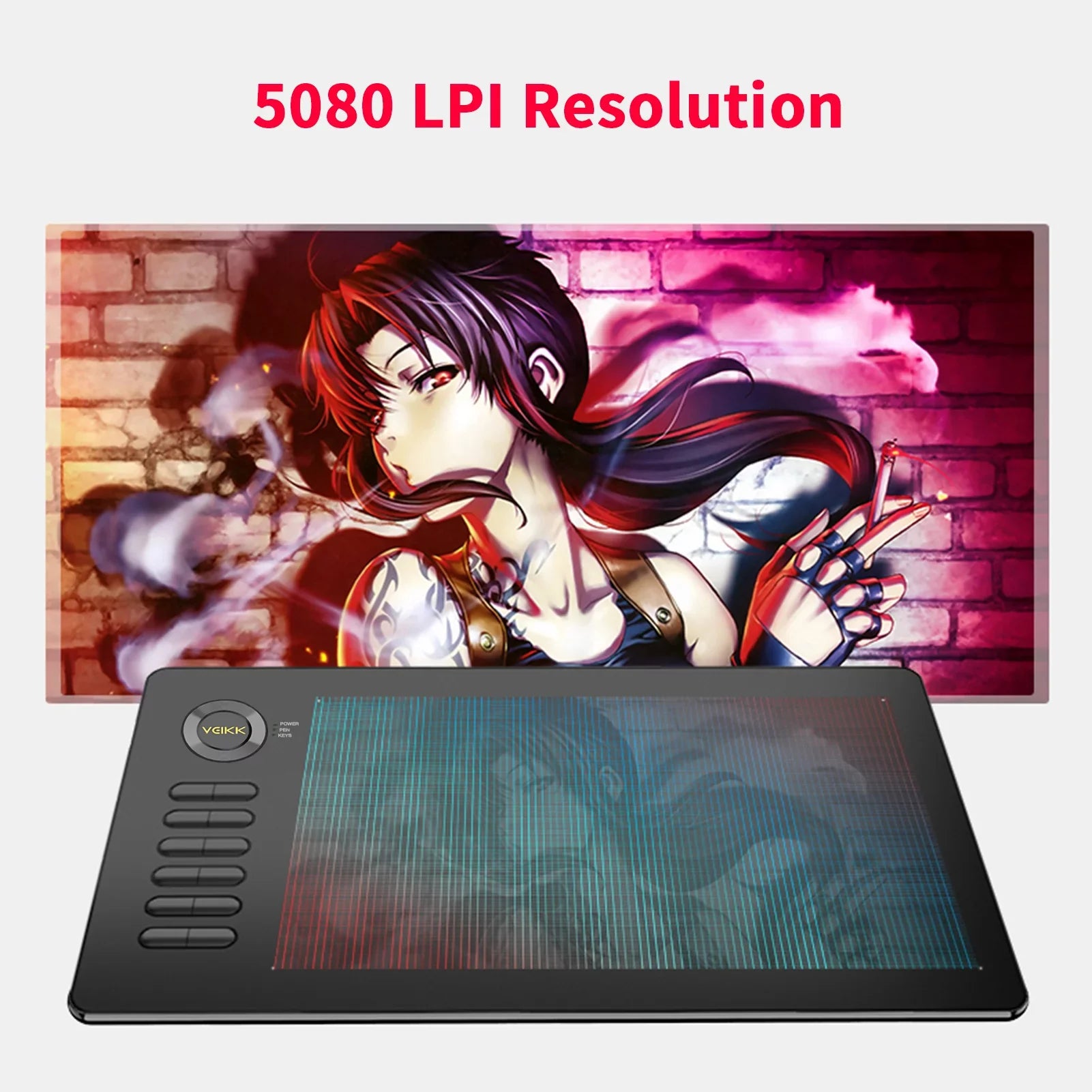 Tablet,A15 Tablet Battery-free Pen 8192 Sensitivity With Mobile pc Pc 5080lpi Resolution Tablet 8192 Sensitivity Battery-free Windows Android Pc 12 5080lpi Party Favors Party Props Women Men
