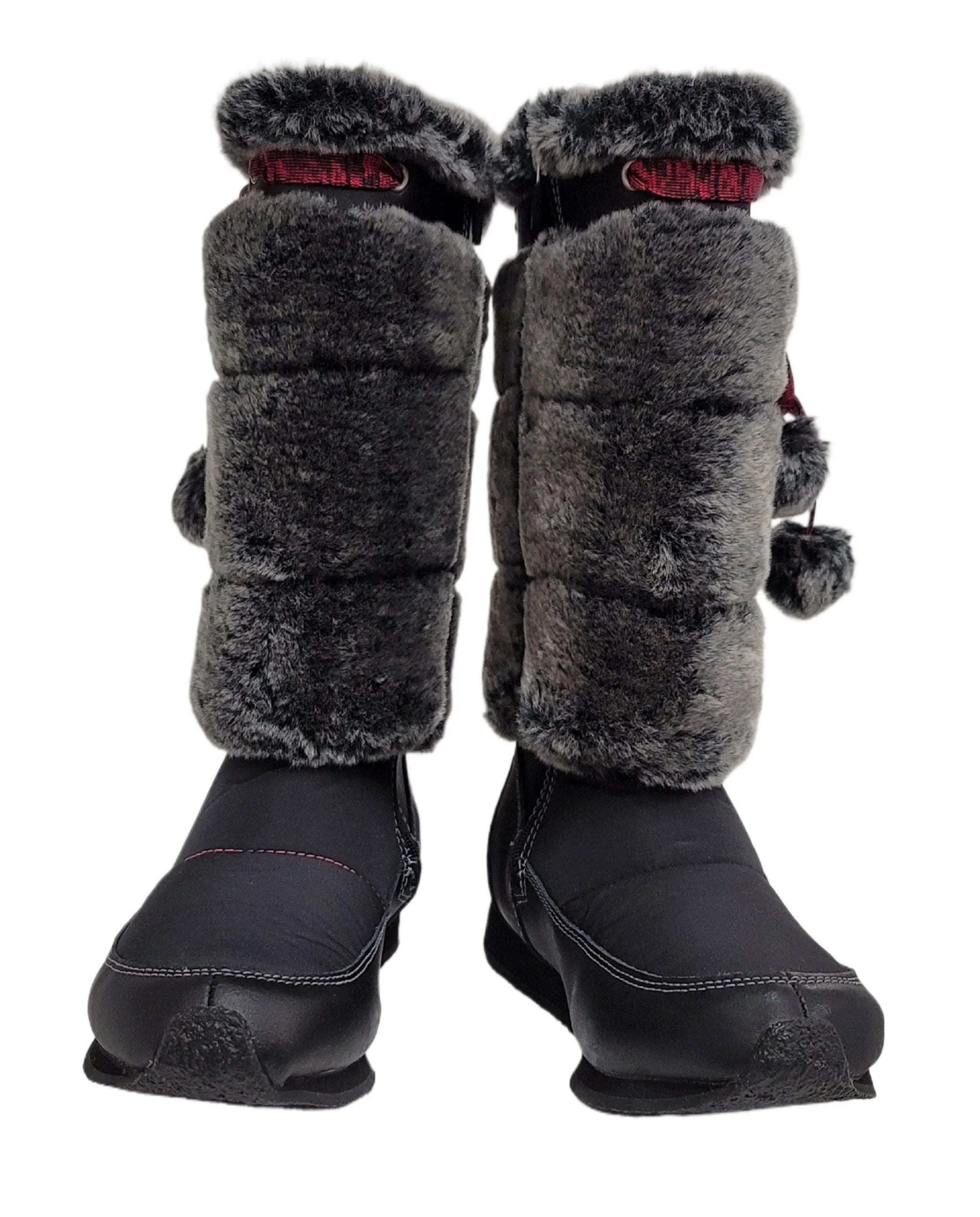 Timberland Preschool Youth Winterberry Tall Fur Medium Boot Black 59794 size 13.5 US