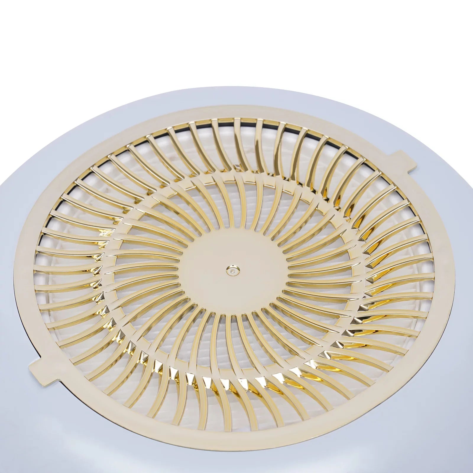 Oukaning 45W Nail Dust Collector Reusable Filter Vacuum Cleaner Fan Strong Suction Salon(White)