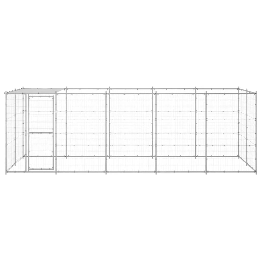 Anself Galvanized Steel with Roof 130.2 ft²