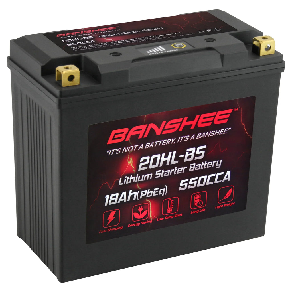 Banshee YTX20L-BS LiFePO4 Motorsports Battery Compatible with Sea-Doo RXT 230 2018 to 2018