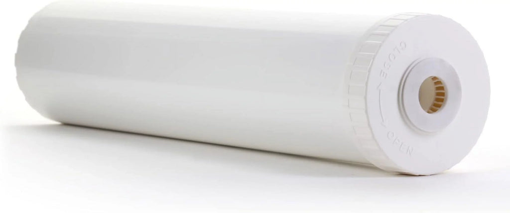White Empty Liquid Filter Cartridge Tough Construction For Pre Post, Fits Standard Housings 4.5 X 20