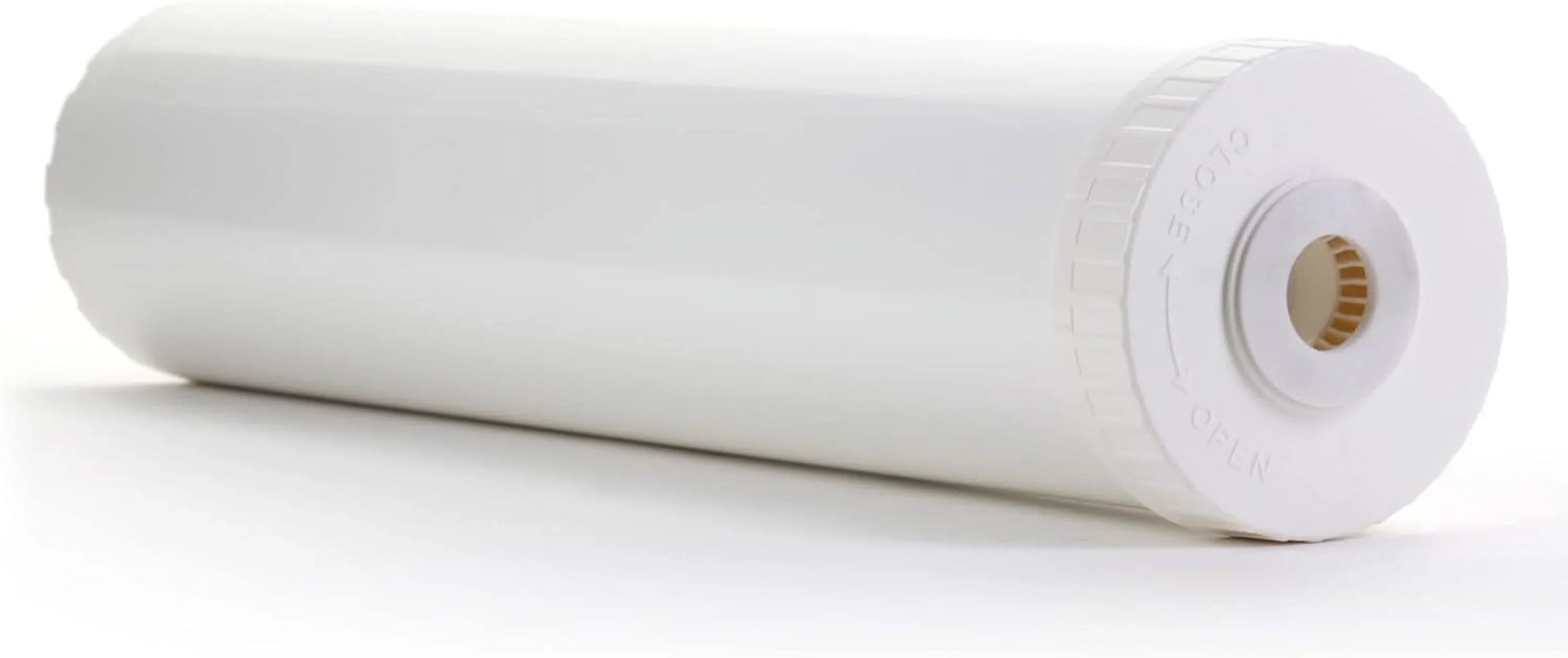 White Empty Liquid Filter Cartridge Tough Construction For Pre Post, Fits Standard Housings 4.5 X 20